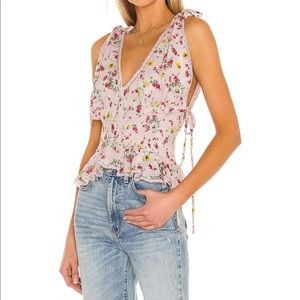 LPA Kaya Top, Florenza Print, size XXS